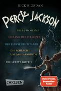 Percy Jackson: Band 1-5 der spannenden Abenteuer-Serie in einer E-Box! (Percy Jackson)