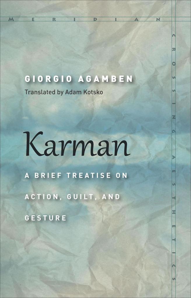 Produktbild: Karman | Giorgio Agamben