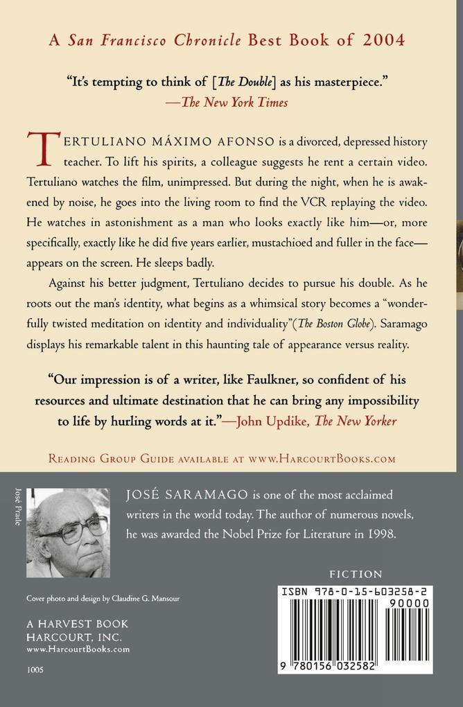 Weitere Ansicht: The Double | Jose Saramago