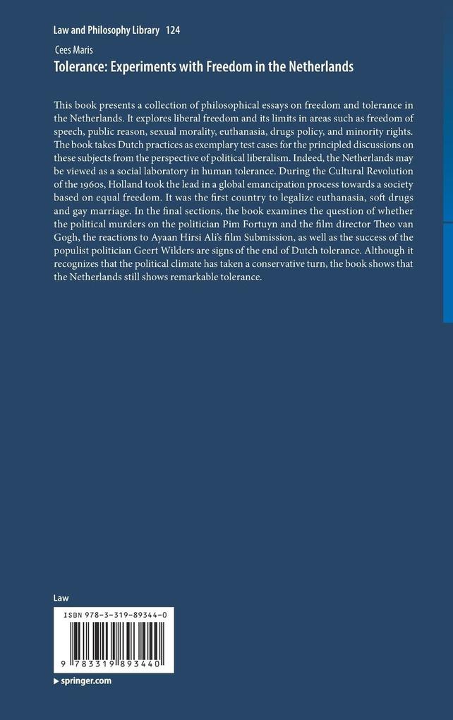 Weitere Ansicht: Tolerance : Experiments with Freedom in the Netherlands | Cees Maris