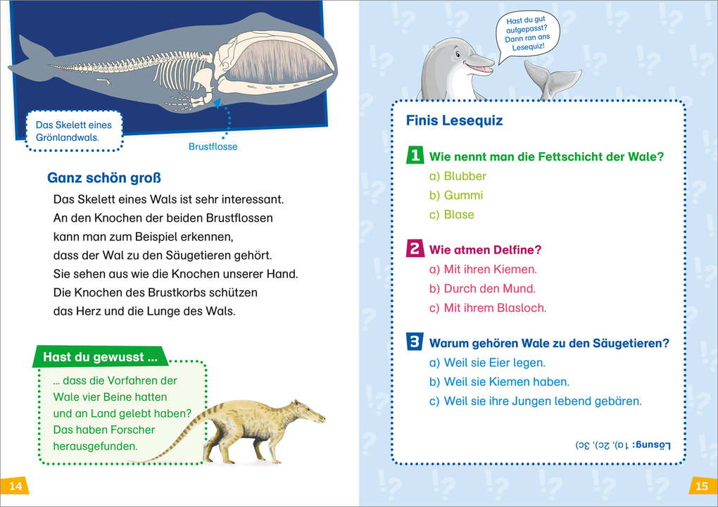 Weitere Ansicht: WAS IST WAS Erstes Lesen Band 1. Wale und Delfine | Christina Braun
