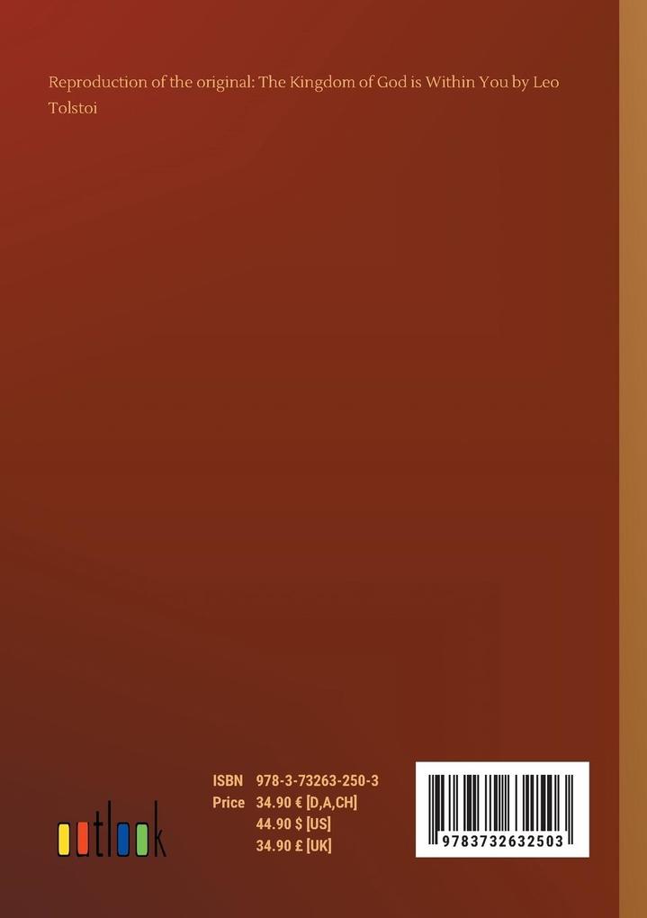 Weitere Ansicht: The Kingdom of God is Within You | Leo Tolstoi