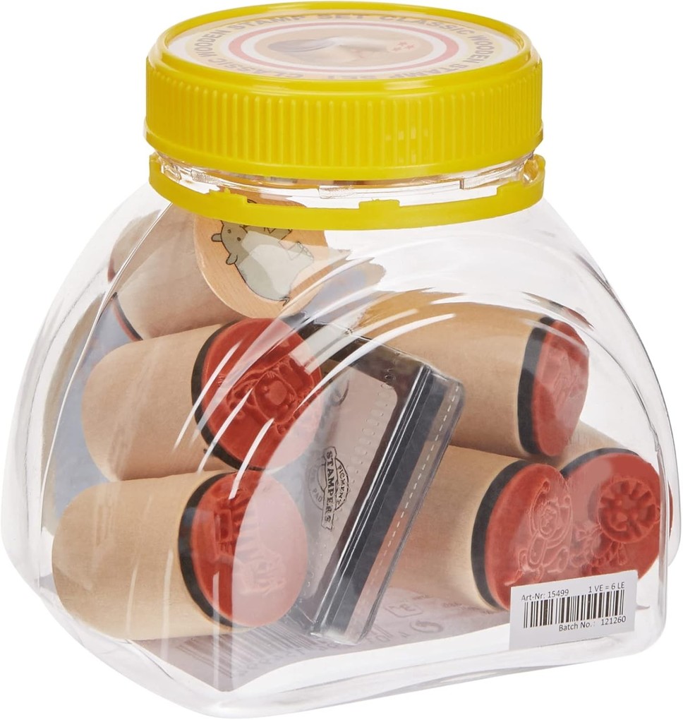 Weitere Ansicht: Stempel Wilde Tiere (8 Stempel)