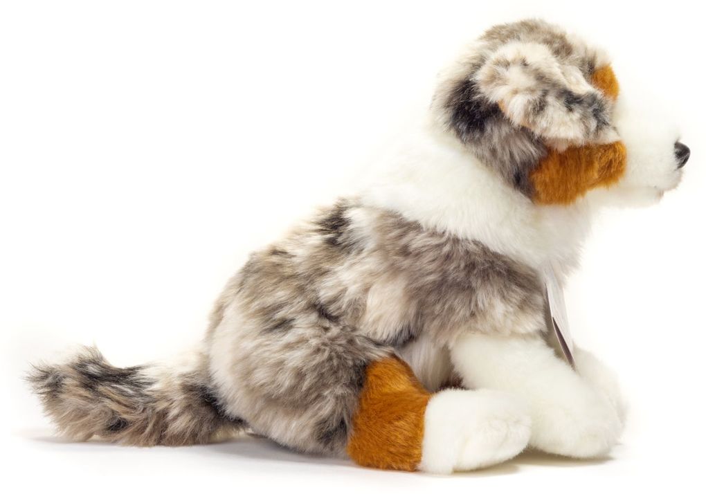 Weitere Ansicht: Teddy-Hermann - Australian Shepherd Welpe sitzend 22 cm