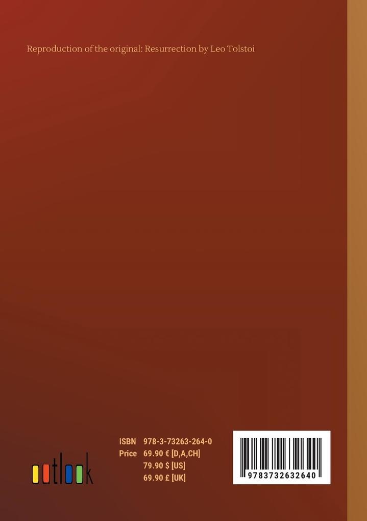 Weitere Ansicht: Resurrection | Leo Tolstoi