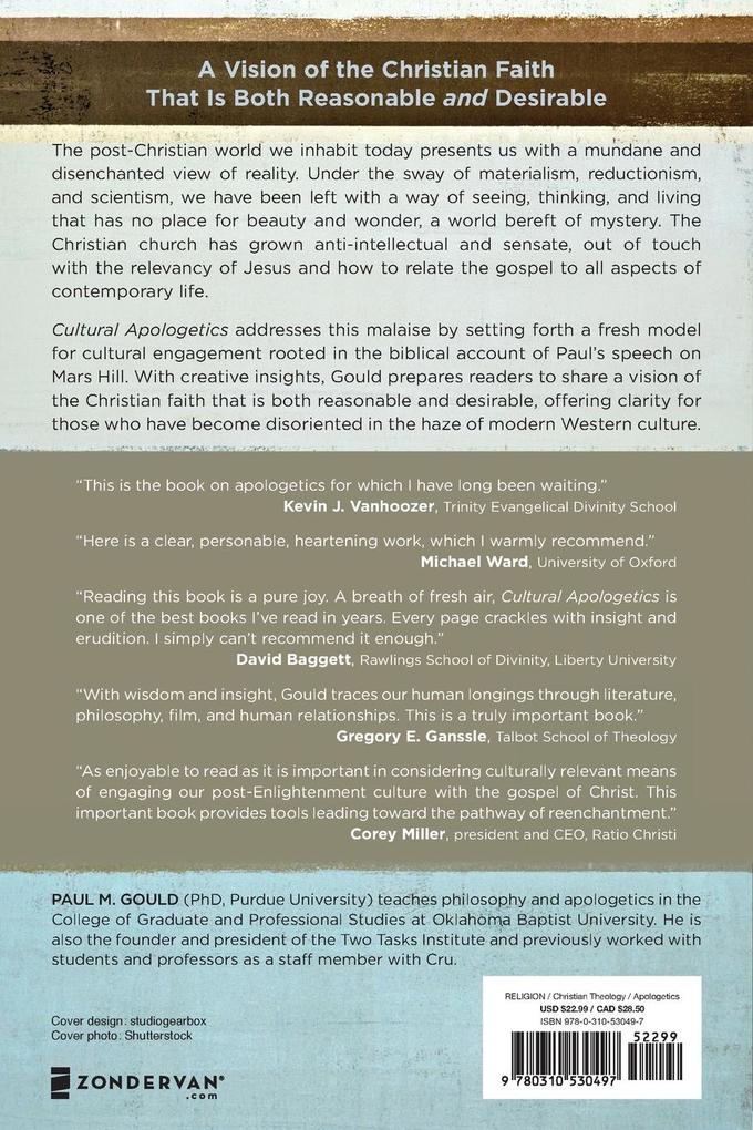 Weitere Ansicht: Cultural Apologetics | Paul M. Gould