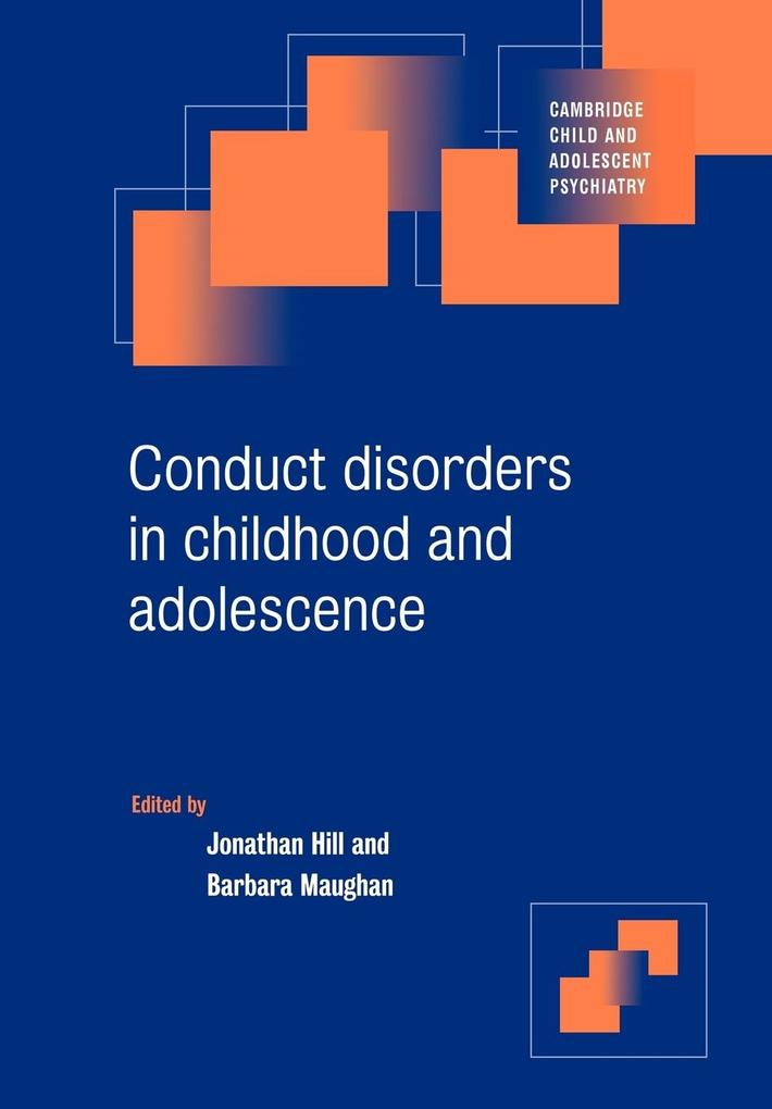 Conduct Disorders in Childhood and Adolescence als Buch (kartoniert)
