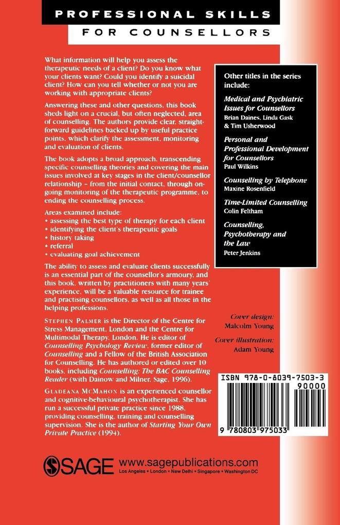 Weitere Ansicht: Client Assessment