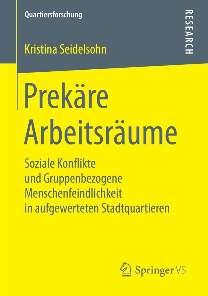 Produktbild: Prekäre Arbeitsräume | Kristina Seidelsohn