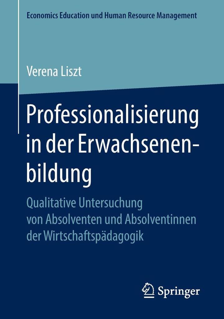 Produktbild: Professionalisierung in der Erwachsenenbildung | Verena Liszt