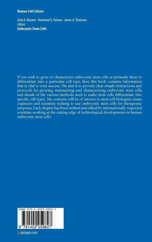 Weitere Ansicht: Embryonic Stem Cells