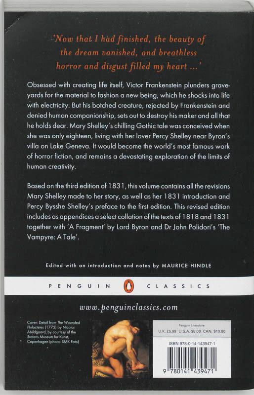 Weitere Ansicht: Frankenstein | Mary Shelley