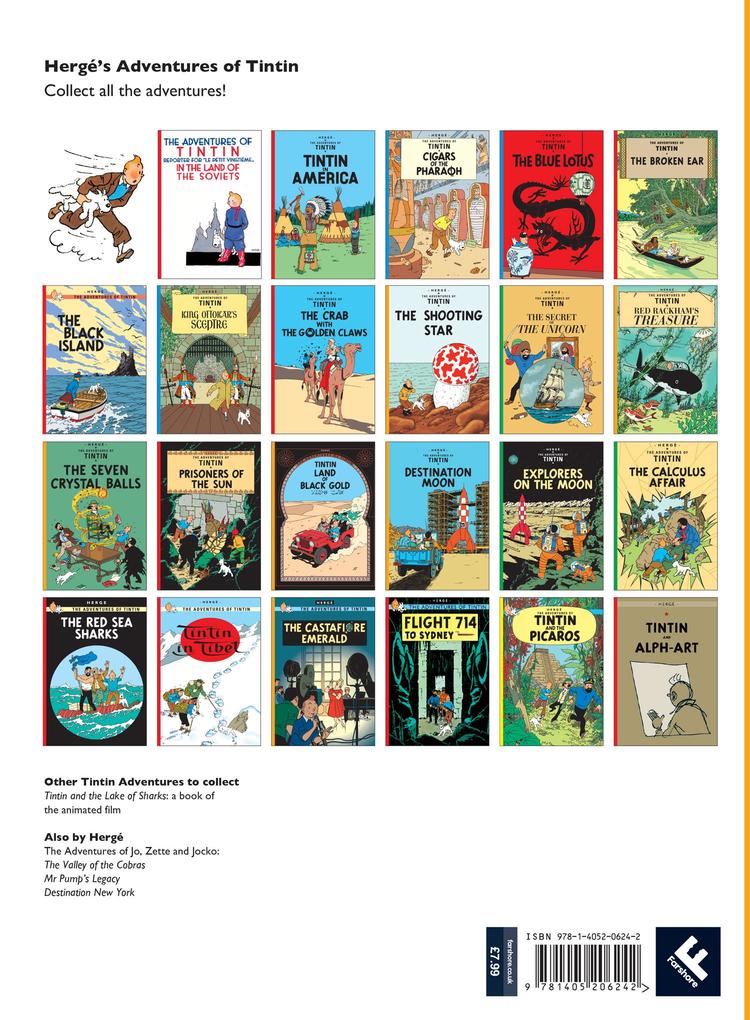 Weitere Ansicht: The Adventures of Tintin. The Seven Crystal Balls | Hergé