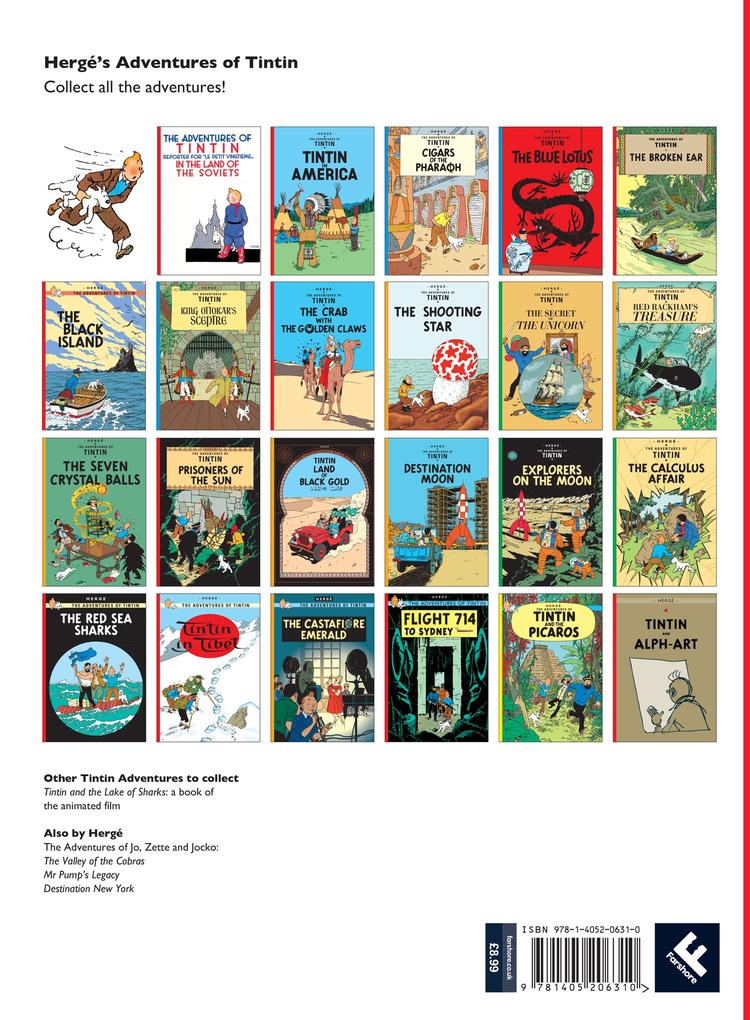 Weitere Ansicht: The Adventures of Tintin 19. Tintin in Tibet | Hergé