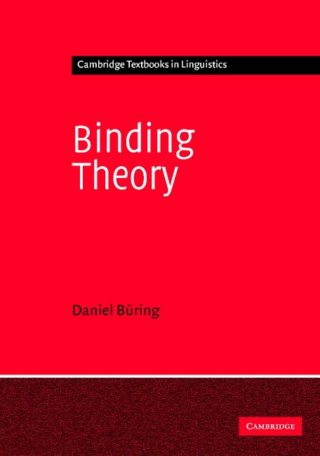 Produktbild: Binding Theory | Daniel Büring
