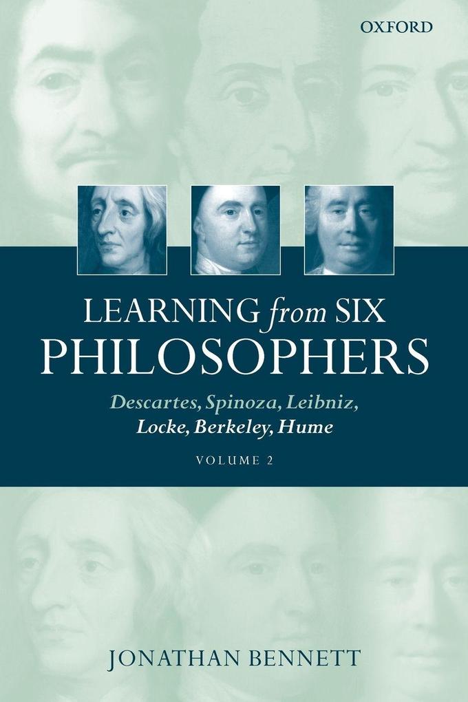 Produktbild: Learning from Six Philosophers | Jonathan Bennett
