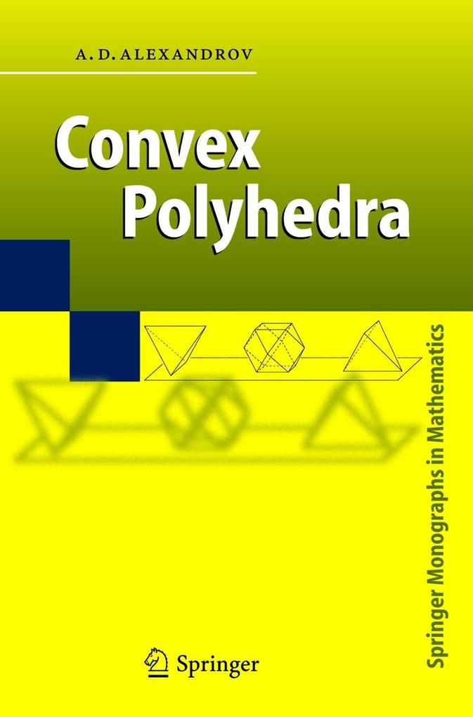 Produktbild: Convex Polyhedra | A.D. Alexandrov
