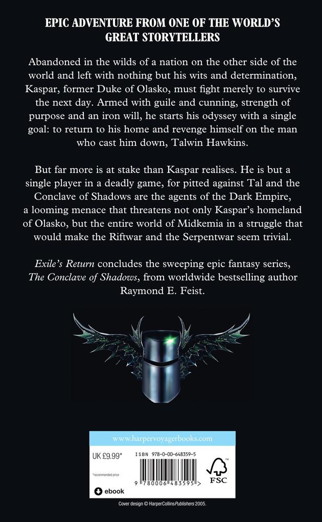 Weitere Ansicht: Exile's Return | Raymond E. Feist