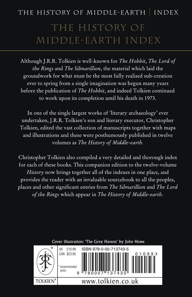 Weitere Ansicht: Index | Christopher Tolkien