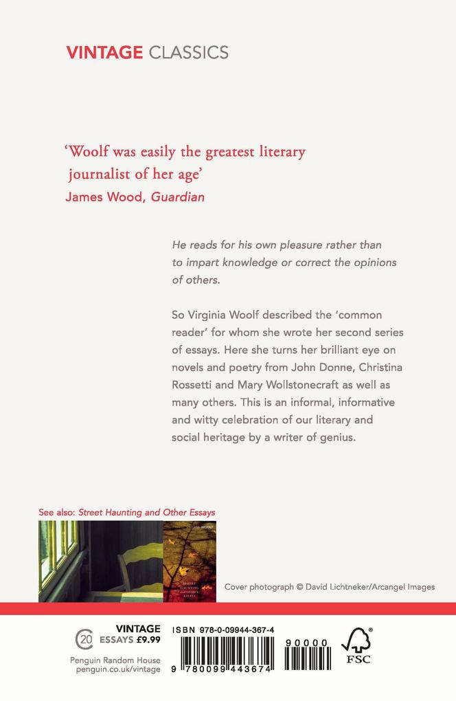 Weitere Ansicht: The Common Reader: Volume 2 | Virginia Woolf