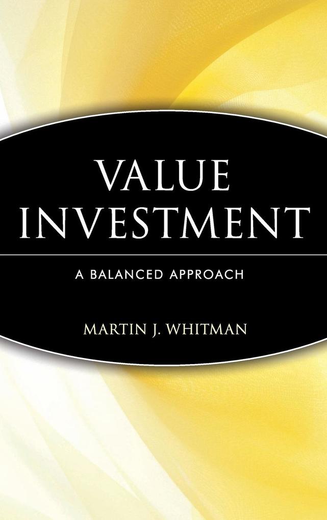 Produktbild: Value Investing | Martin J Whitman