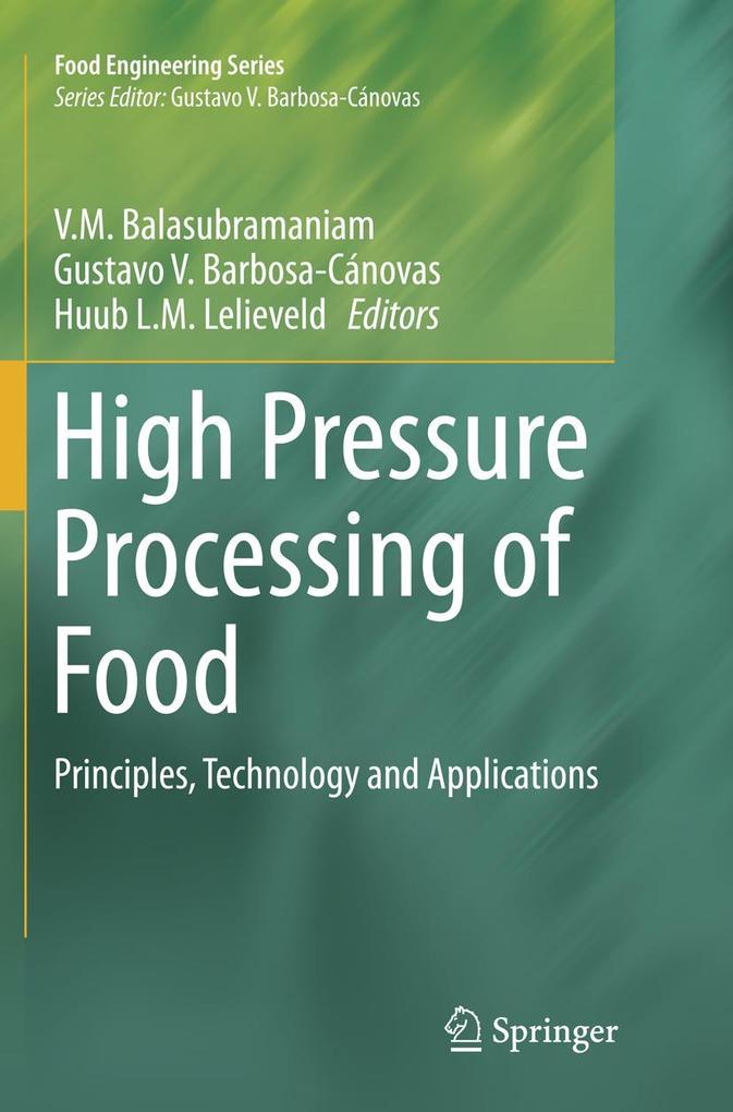 Produktbild: High Pressure Processing of Food