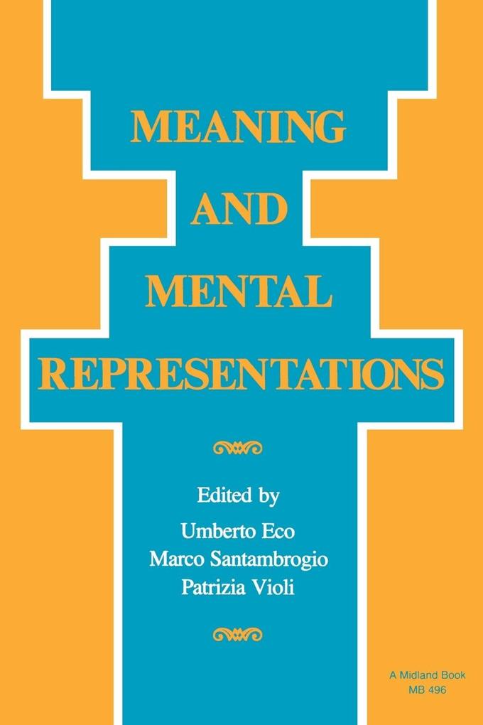 Produktbild: Meaning and Mental Representation