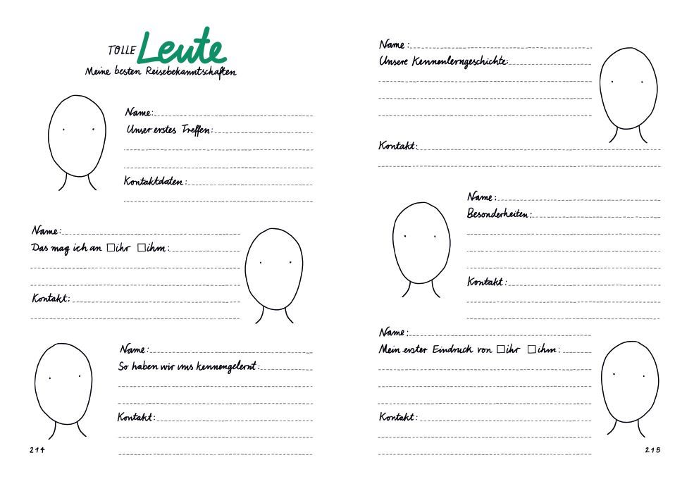 Weitere Ansicht: Tagebuch - für große und kleine Reisen | Doro Ottermann