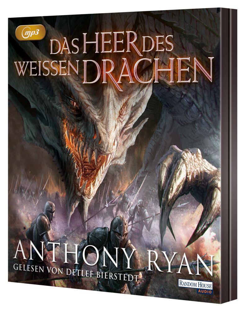 Weitere Ansicht: Das Heer des Weißen Drachen, 3 Audio-CD, 3 MP3 | Anthony Ryan