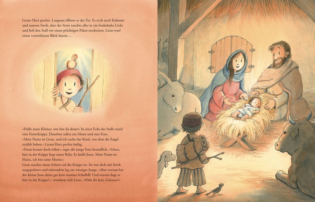 Weitere Ansicht: Der kleine Hirte und das Weihnachtswunder | Silvia Schröer, Silke Schwarz