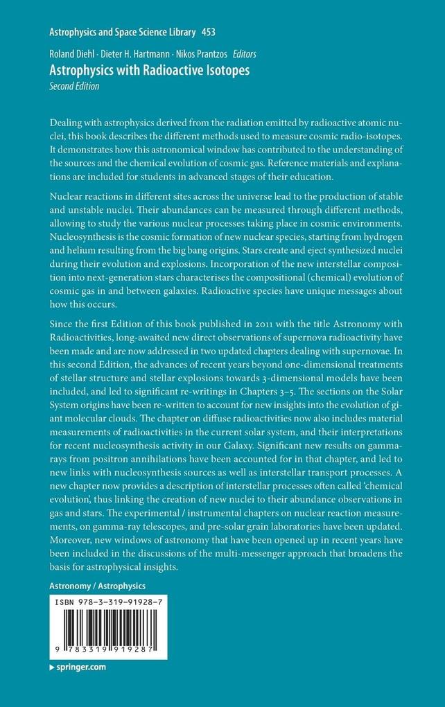 Weitere Ansicht: Astrophysics with Radioactive Isotopes