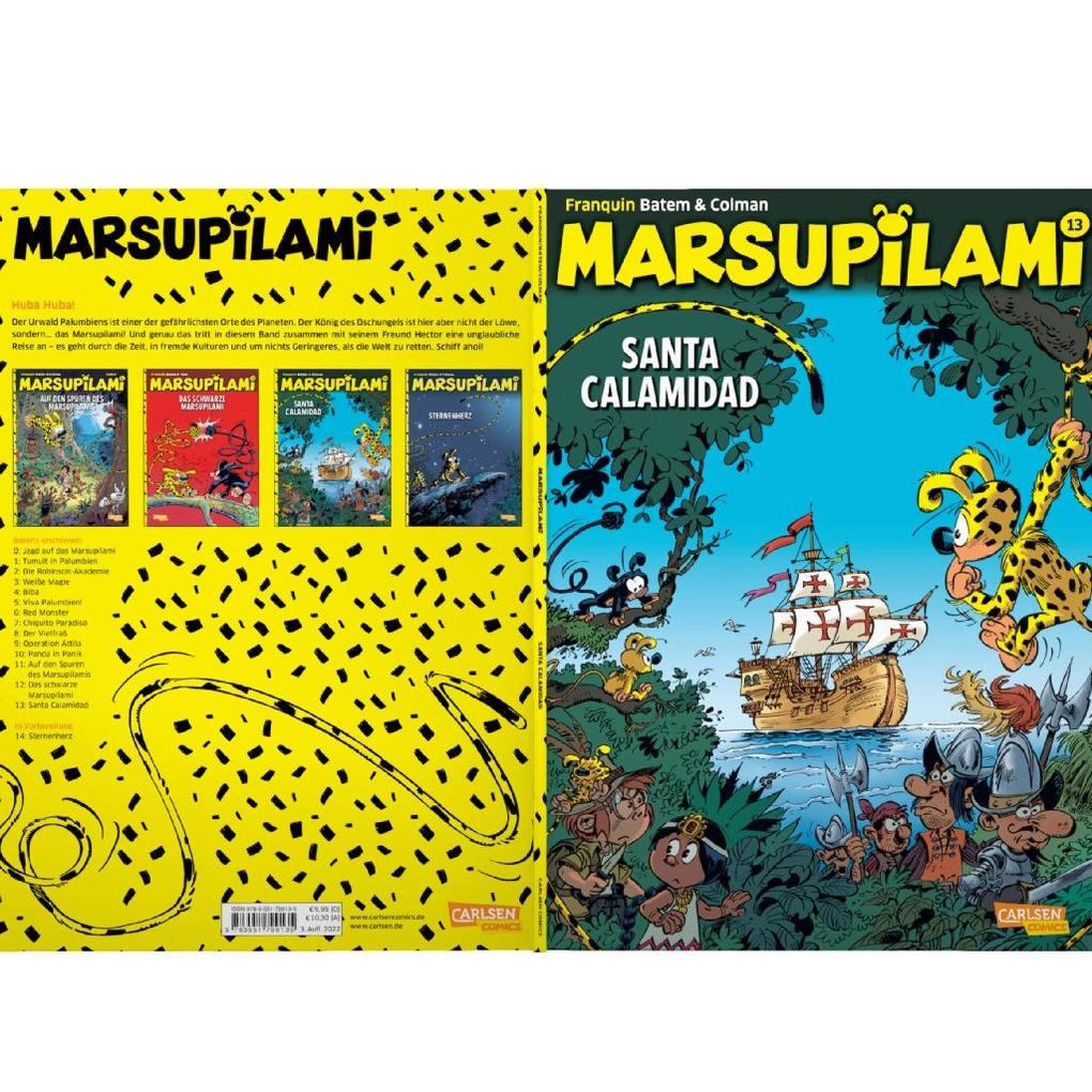 Weitere Ansicht: Marsupilami 13: Santa Calamidad | André Franquin, Stéphan Colman