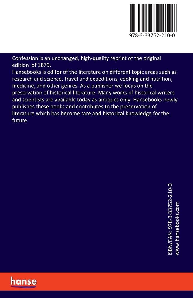 Weitere Ansicht: Confession | Leo N. Tolstoi, Lev Tolstoy