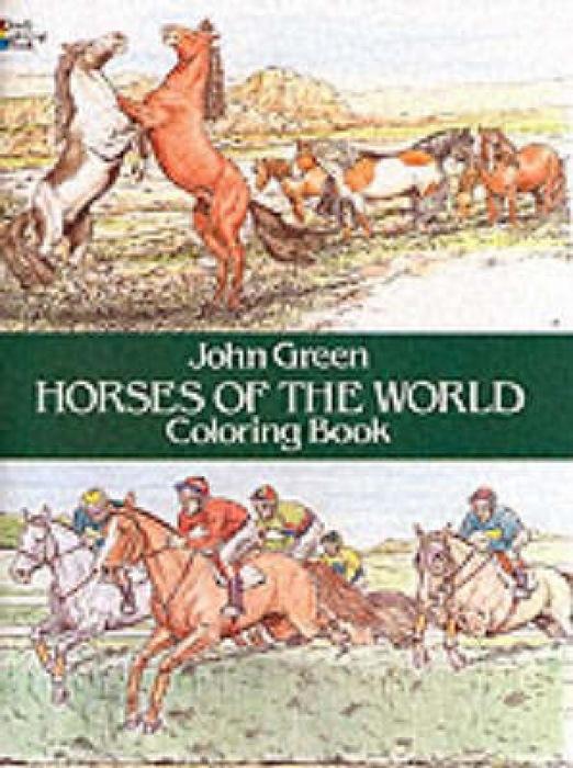 Produktbild: Horses of the World Coloring Book | John Green