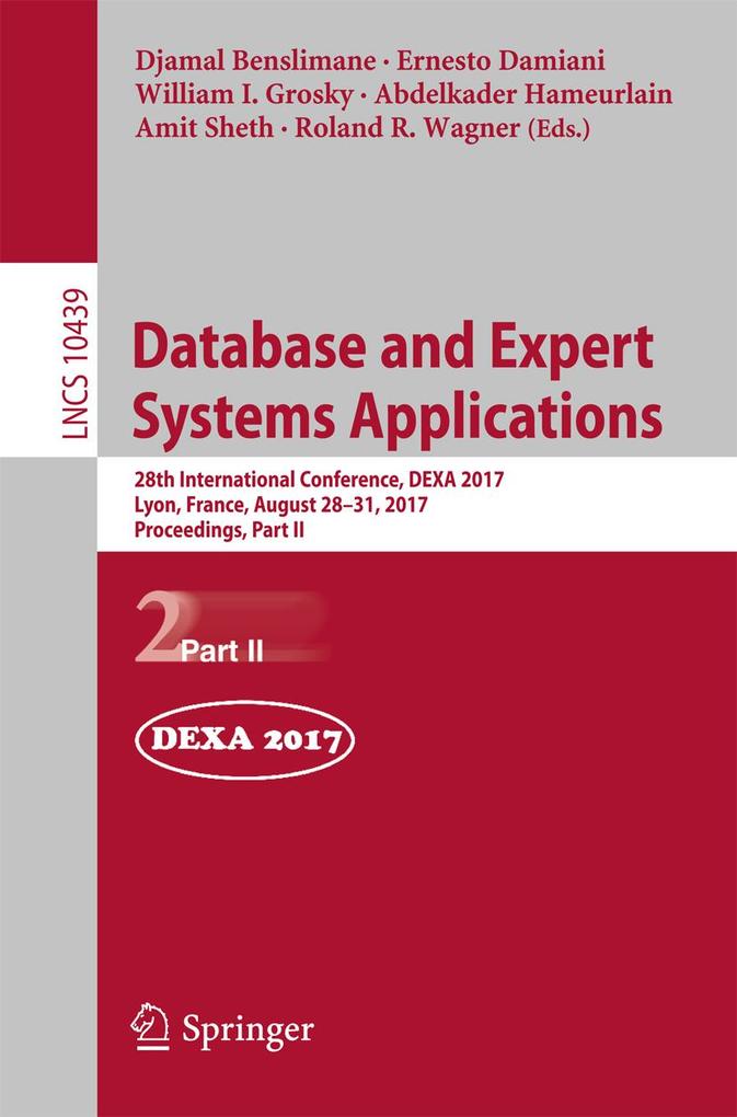 Produktbild: Database and Expert Systems Applications