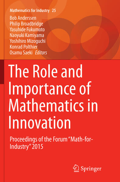 Produktbild: The Role and Importance of Mathematics in Innovation