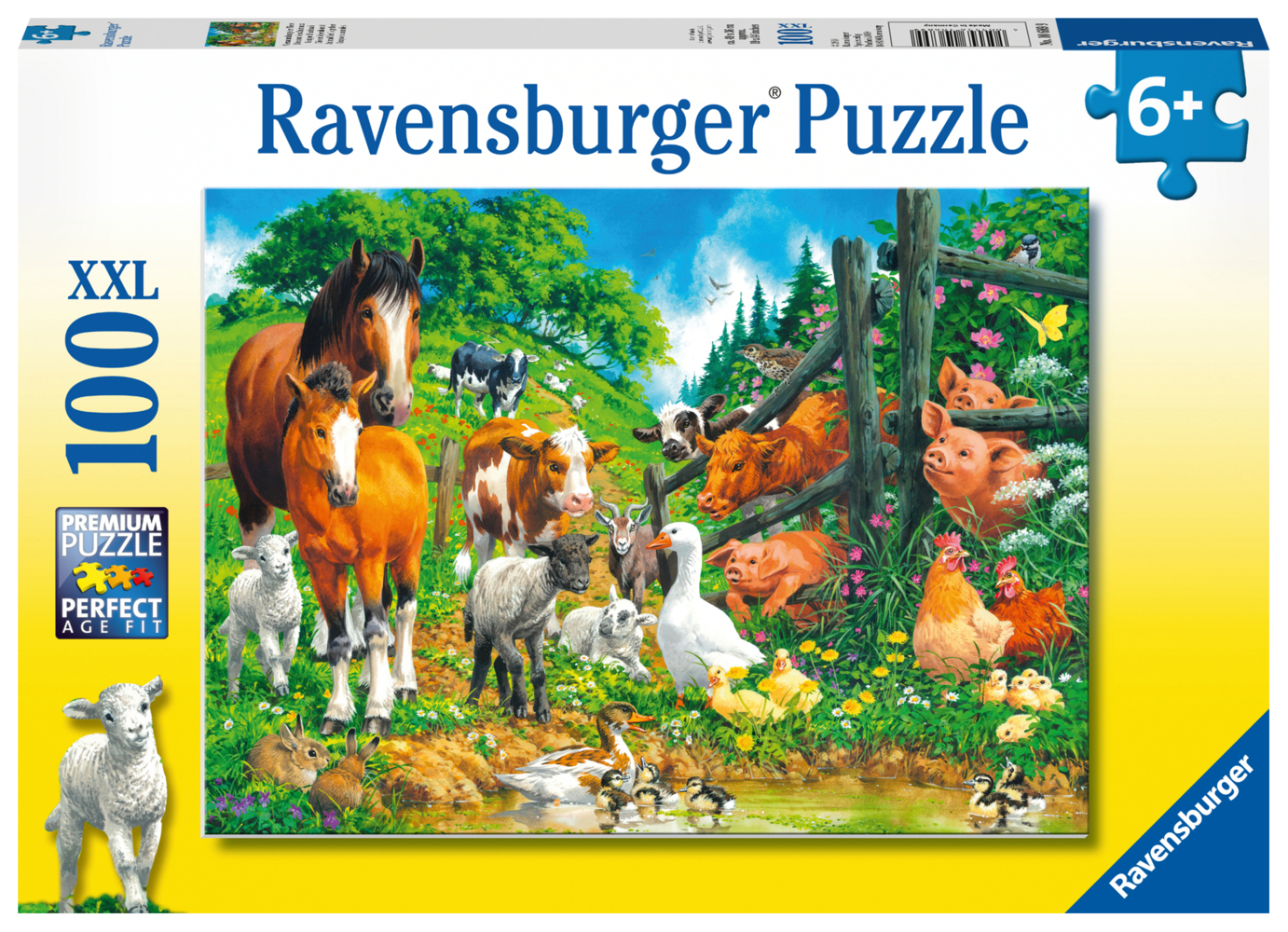 Produktbild: Ravensburger - Versammlung der Tiere, 100 Teile
