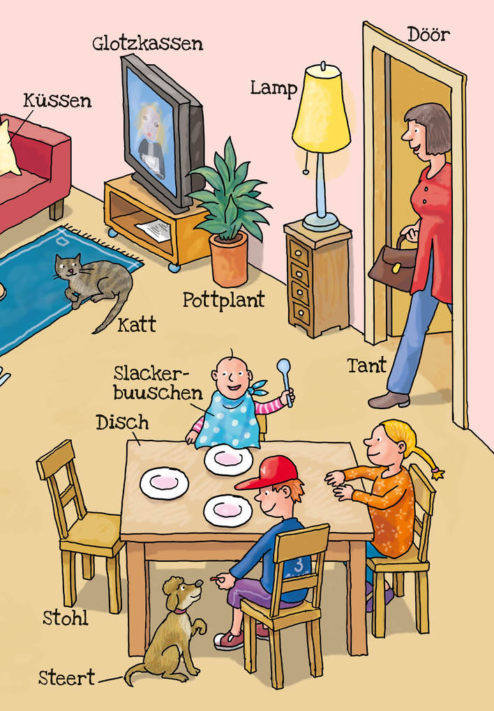 Weitere Ansicht: Platt för Kinner - Een Wöörbook mit Biller | Ruth Schänzler-Reich, Detlef Reich