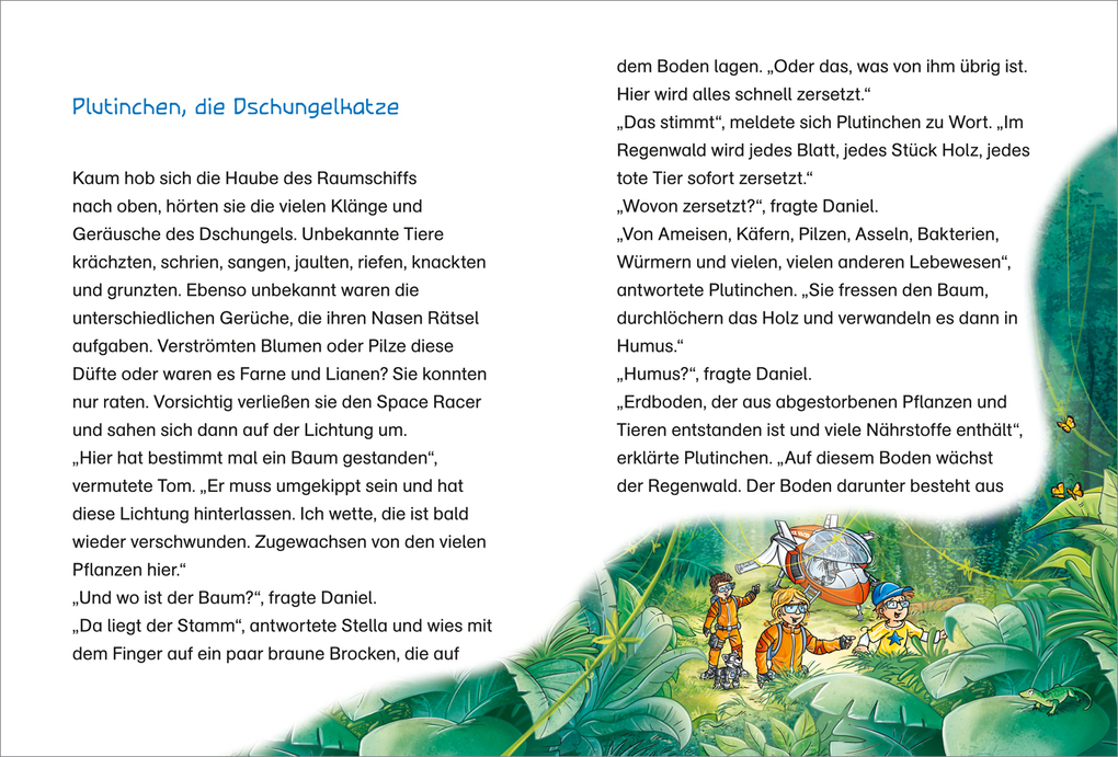 Weitere Ansicht: Der kleine Major Tom, Band 8: Verloren im Regenwald | Bernd Flessner, Peter Schilling