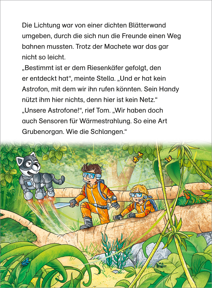 Weitere Ansicht: Der kleine Major Tom, Band 8: Verloren im Regenwald | Bernd Flessner, Peter Schilling