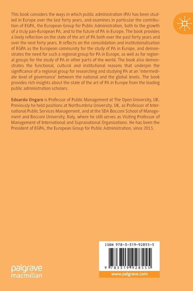 Weitere Ansicht: Public Administration in Europe