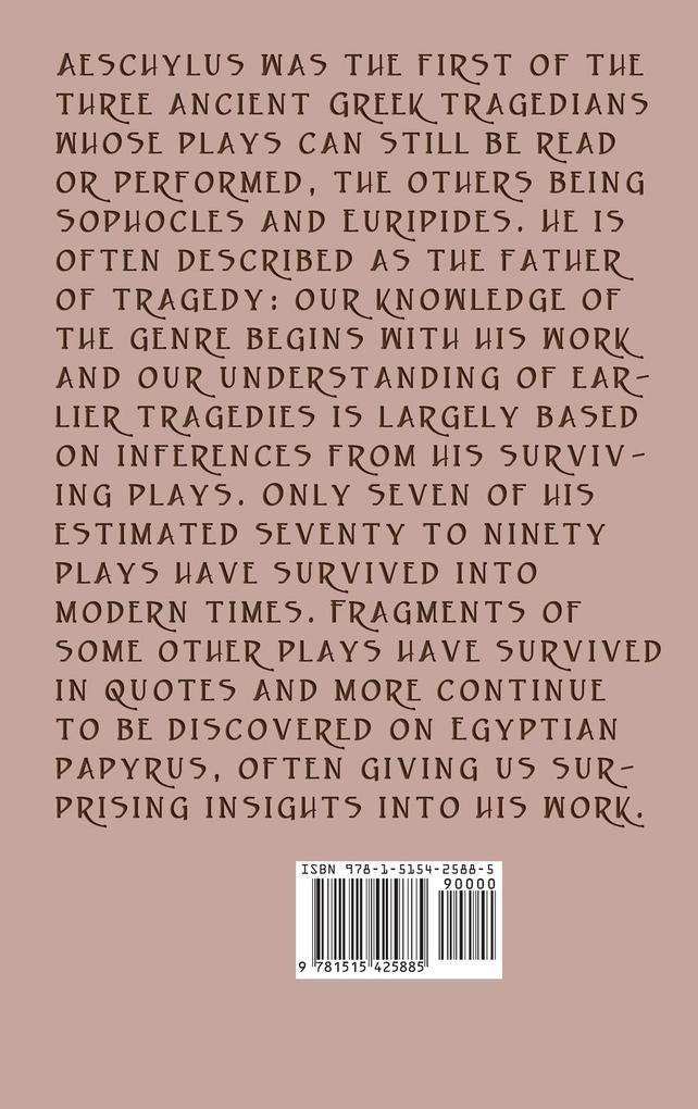 Weitere Ansicht: The Libation-Bearers | Aeschylus