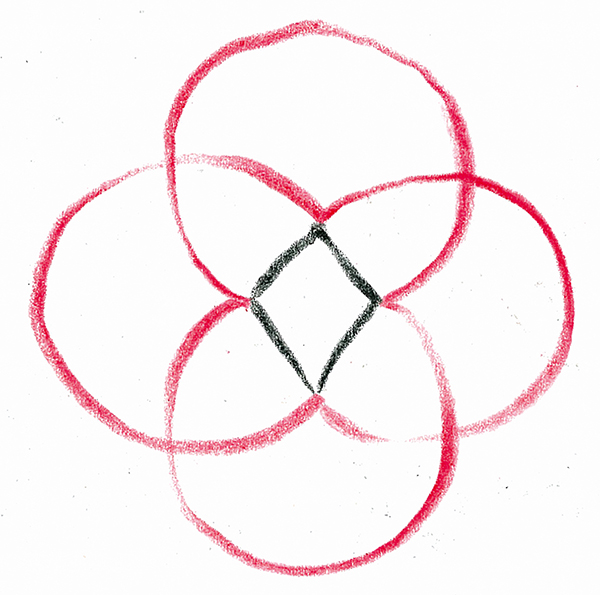 Weitere Ansicht: Gerade und Krumme | Renate Schiller