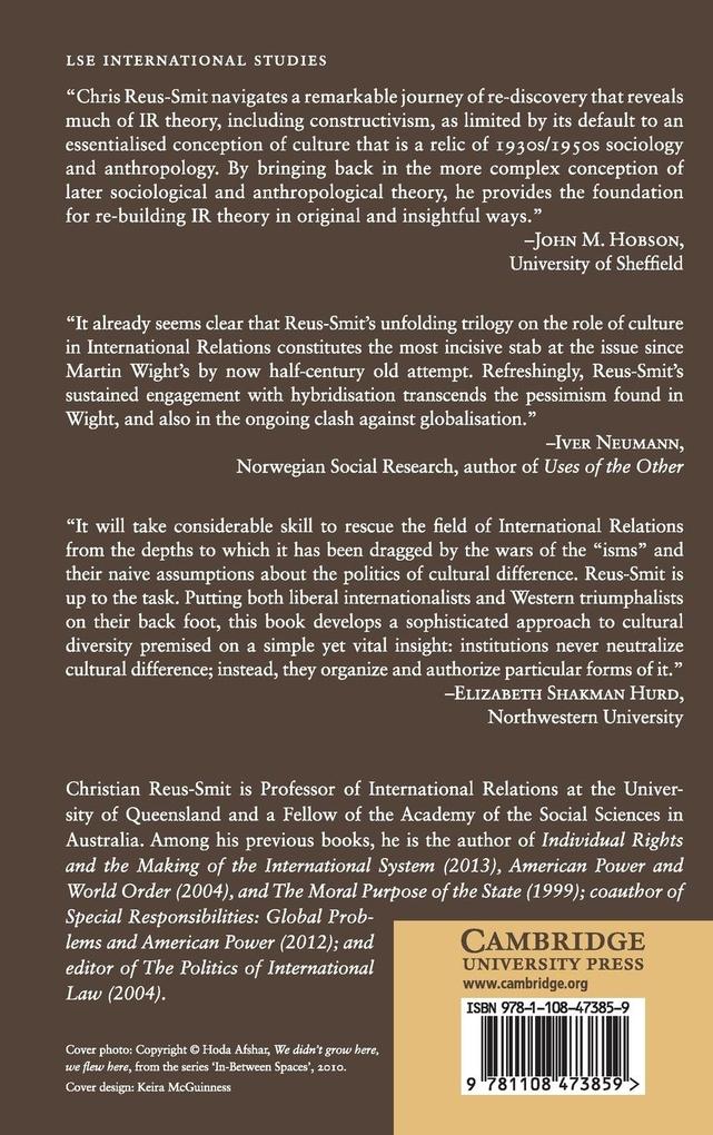 Weitere Ansicht: On Cultural Diversity | Christian Reus-Smit