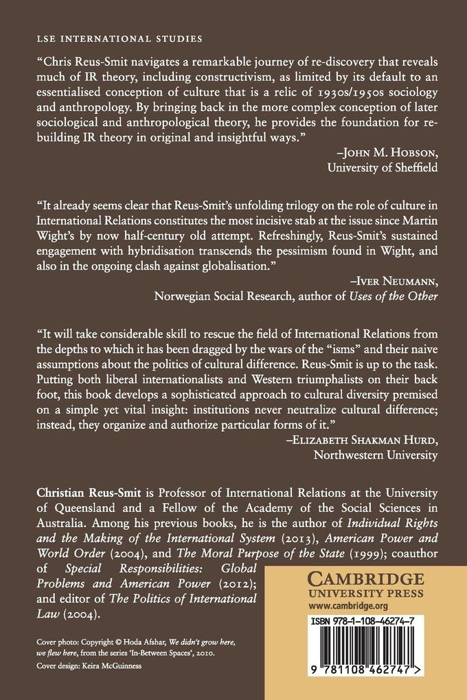 Weitere Ansicht: On Cultural Diversity | Christian Reus-Smit