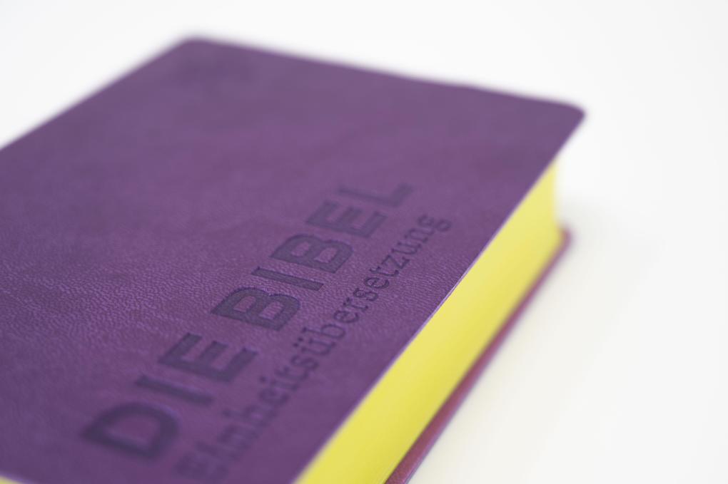 Weitere Ansicht: Die Bibel. Senfkorn, Handschmeichler lila