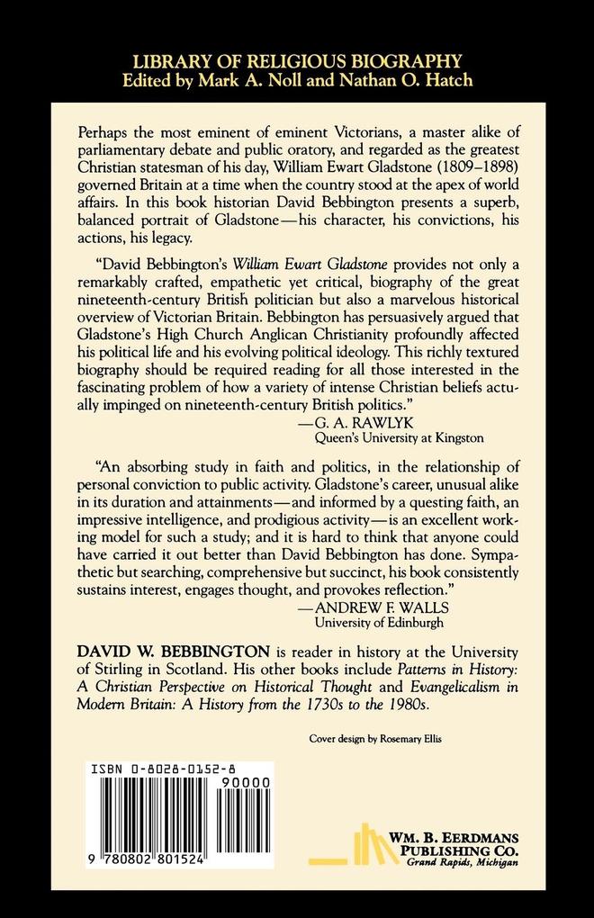Weitere Ansicht: William Ewart Gladstone | David W. Bebbington