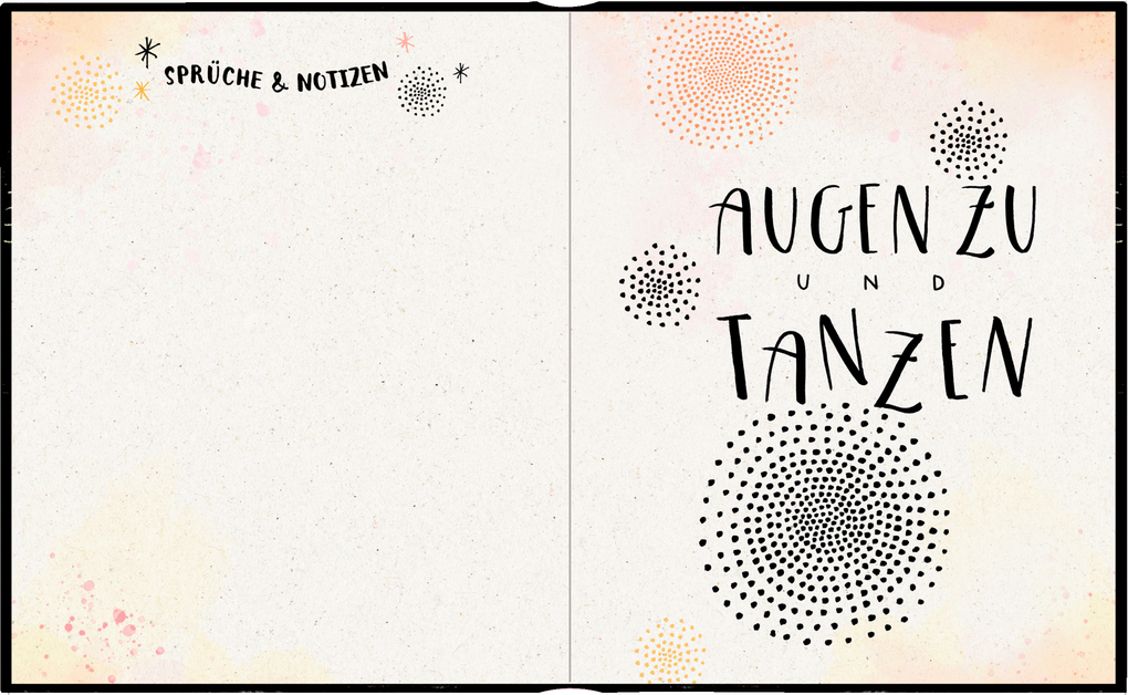 Weitere Ansicht: Freundebuch - Handlettering - Meine Freunde