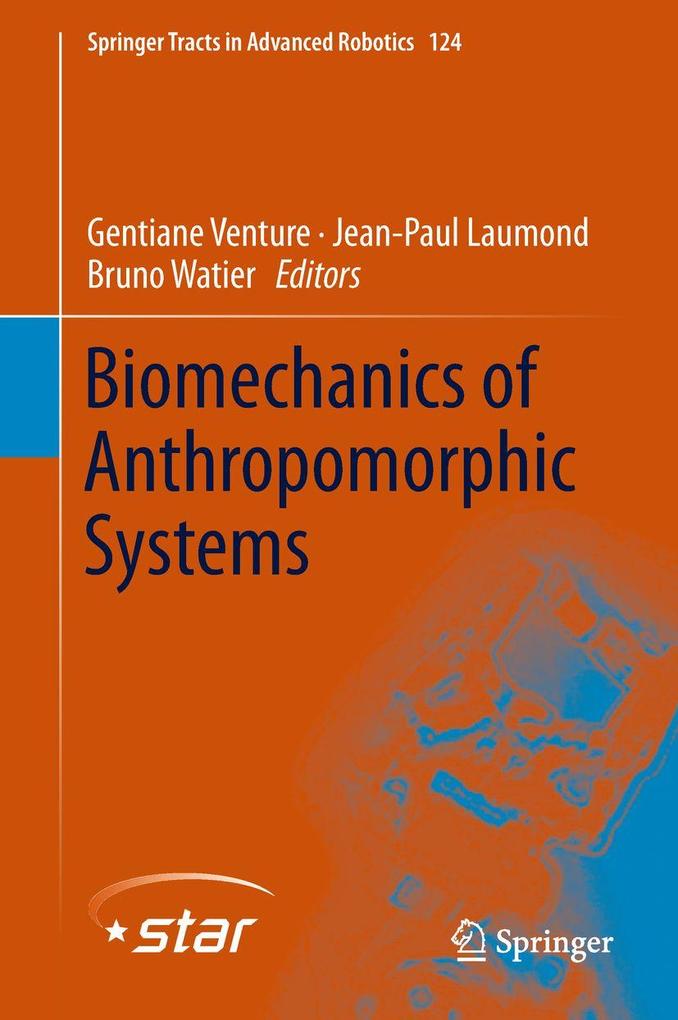 Produktbild: Biomechanics of Anthropomorphic Systems