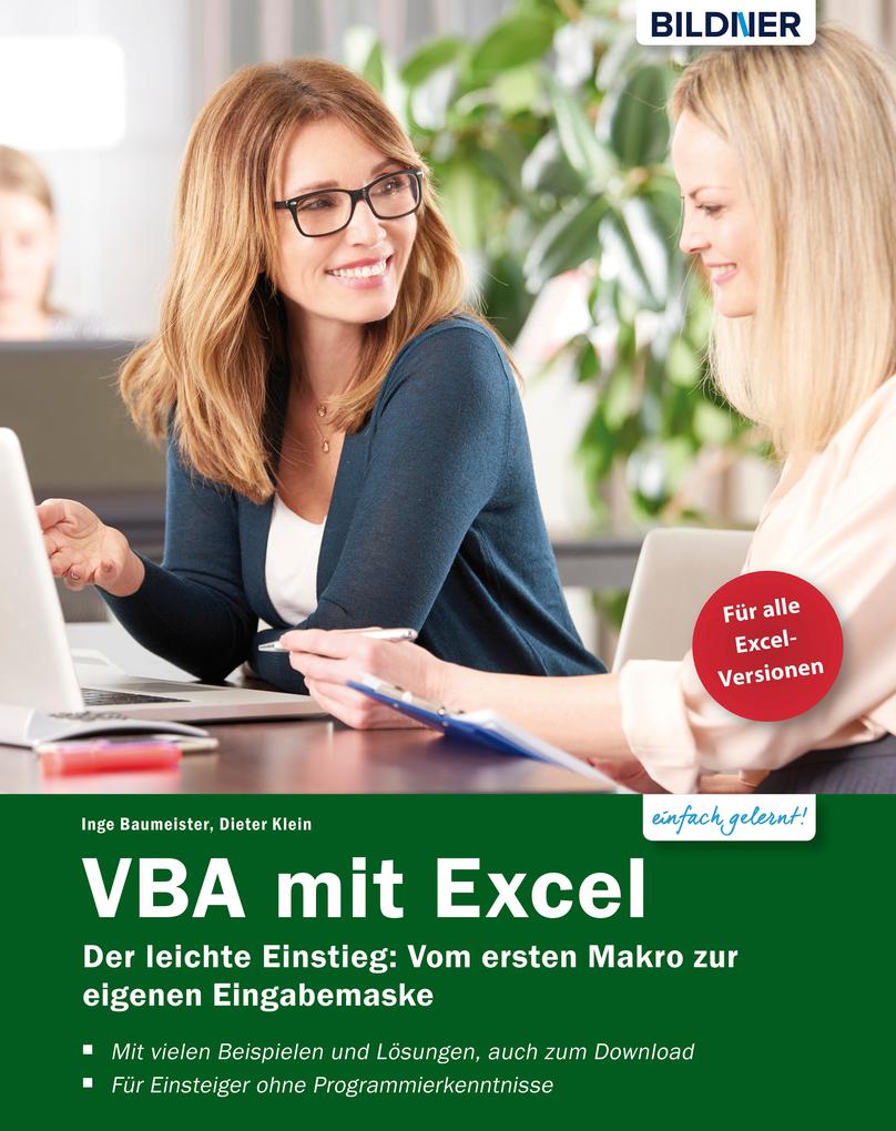 Produktbild: VBA mit Excel - Der leichte Einstieg | Inge Baumeister, Dieter Klein
